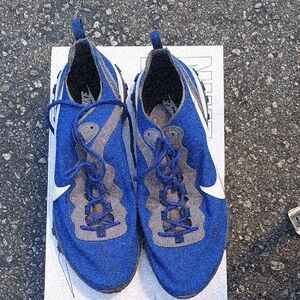 Nike Blue and Gray Athletic Shoes